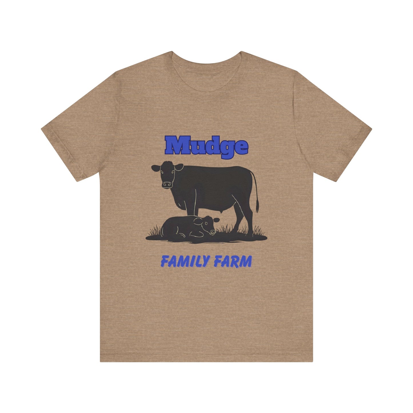 Mudge Family Farm Tee - Unisex Jersey Short Sleeve T-Shirt, Farm Life Apparel, Country Style Shirt, Gift for Farmers, Farm Shirt
