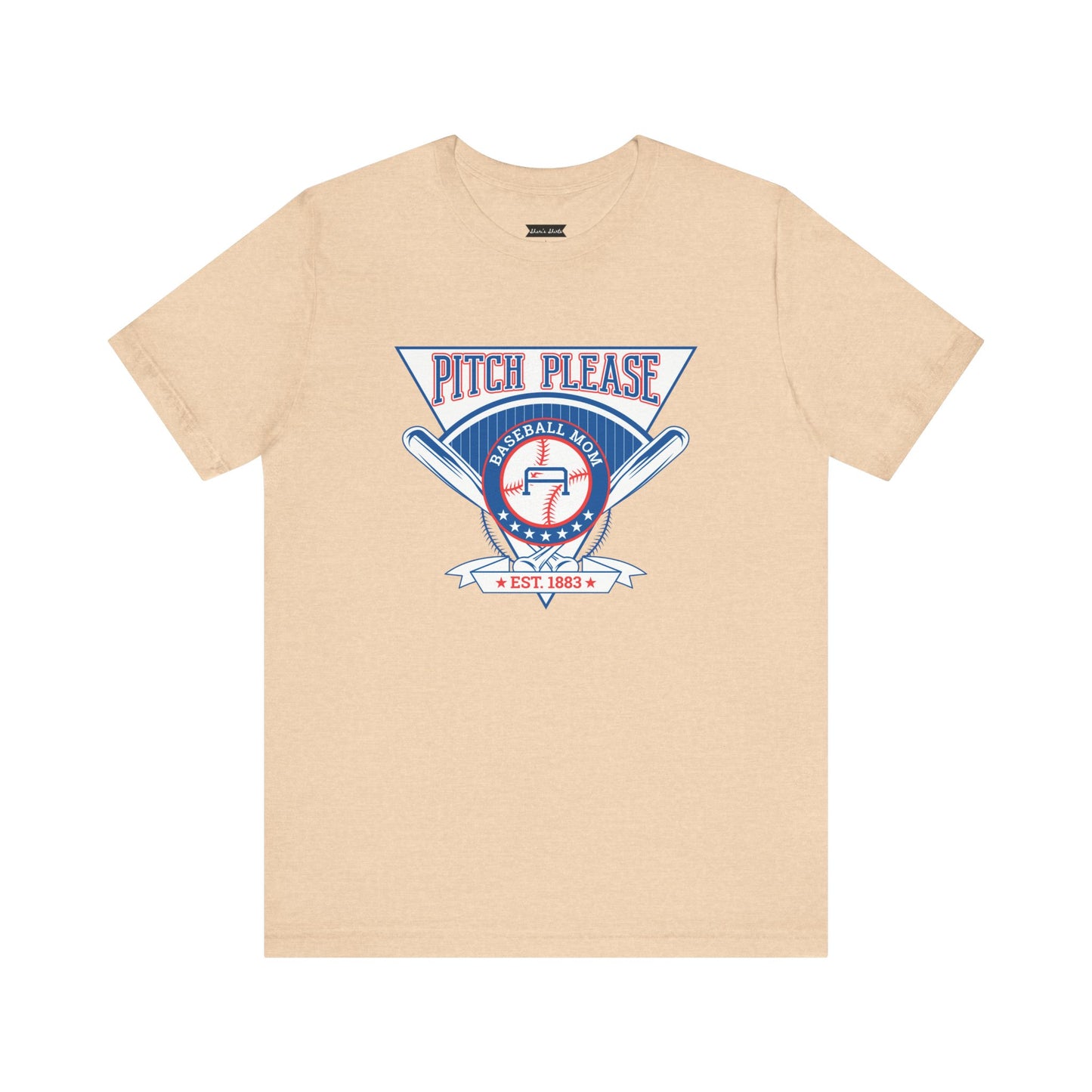 Vintage Baseball Graphic Tee - "Pitch Please" Unisex Jersey Shirt