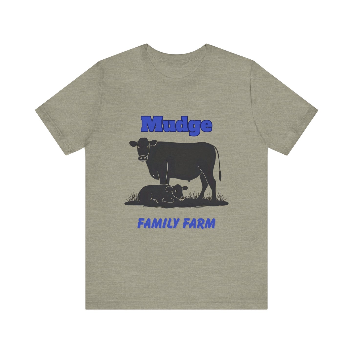 Mudge Family Farm Tee - Unisex Jersey Short Sleeve T-Shirt, Farm Life Apparel, Country Style Shirt, Gift for Farmers, Farm Shirt