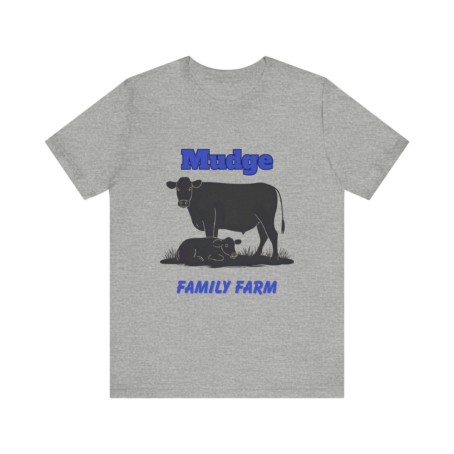 Mudge Family Farm Tee - Unisex Jersey Short Sleeve T-Shirt, Farm Life Apparel, Country Style Shirt, Gift for Farmers, Farm Shirt