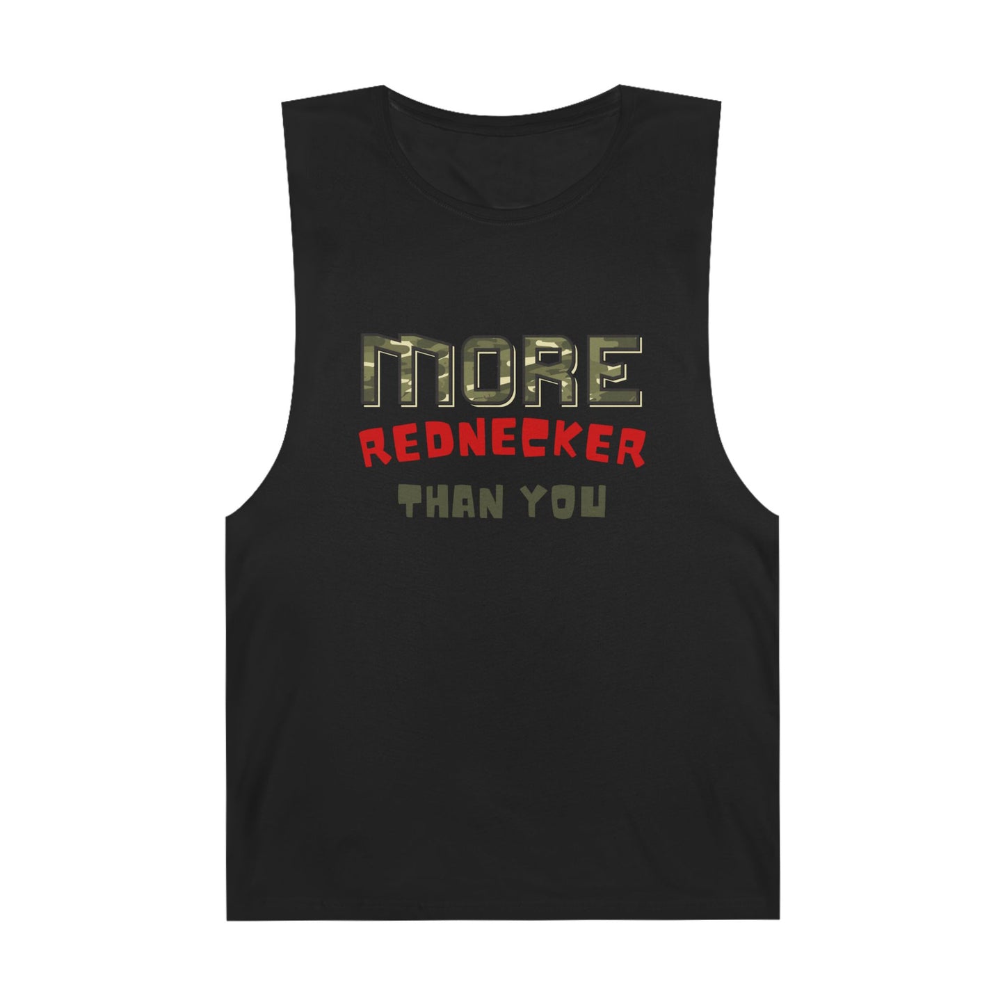 Unisex Rednecker Tank Top | Funny Graphic Sleeveless Shirt | Perfect Gift for Outdoor Lovers, BBQ Fans, Country Music Events
