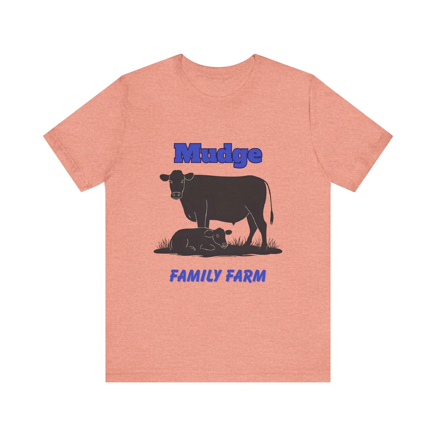 Mudge Family Farm Tee - Unisex Jersey Short Sleeve T-Shirt, Farm Life Apparel, Country Style Shirt, Gift for Farmers, Farm Shirt