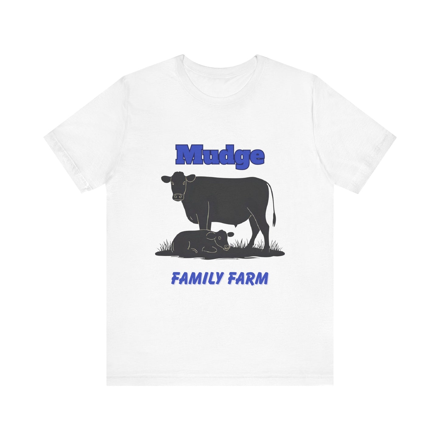 Mudge Family Farm Tee - Unisex Jersey Short Sleeve T-Shirt, Farm Life Apparel, Country Style Shirt, Gift for Farmers, Farm Shirt