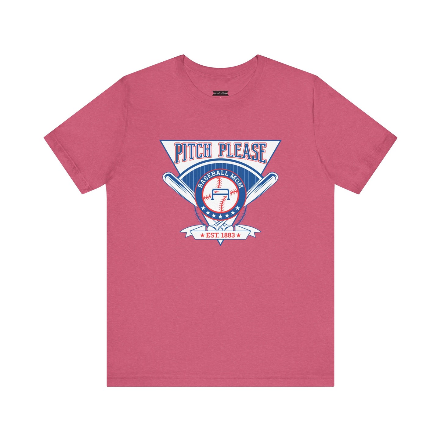 Vintage Baseball Graphic Tee - "Pitch Please" Unisex Jersey Shirt