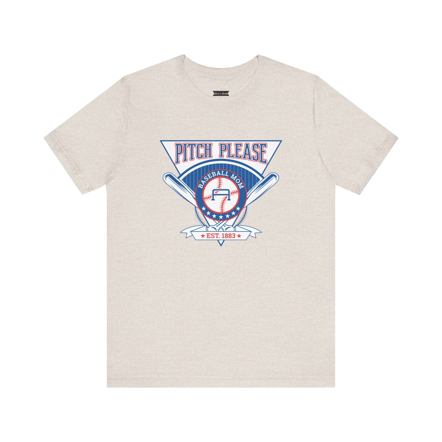 Vintage Baseball Graphic Tee - "Pitch Please" Unisex Jersey Shirt