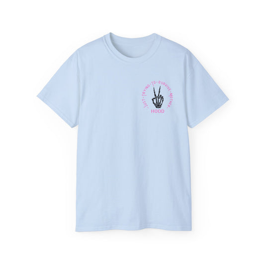 Unisex Ultra Cotton Tee - Straight Outta Patience Graphic Shirt, Fun Casual Wear, Gifts for Friends, Comfortable Everyday Tee, Perfect [...]
