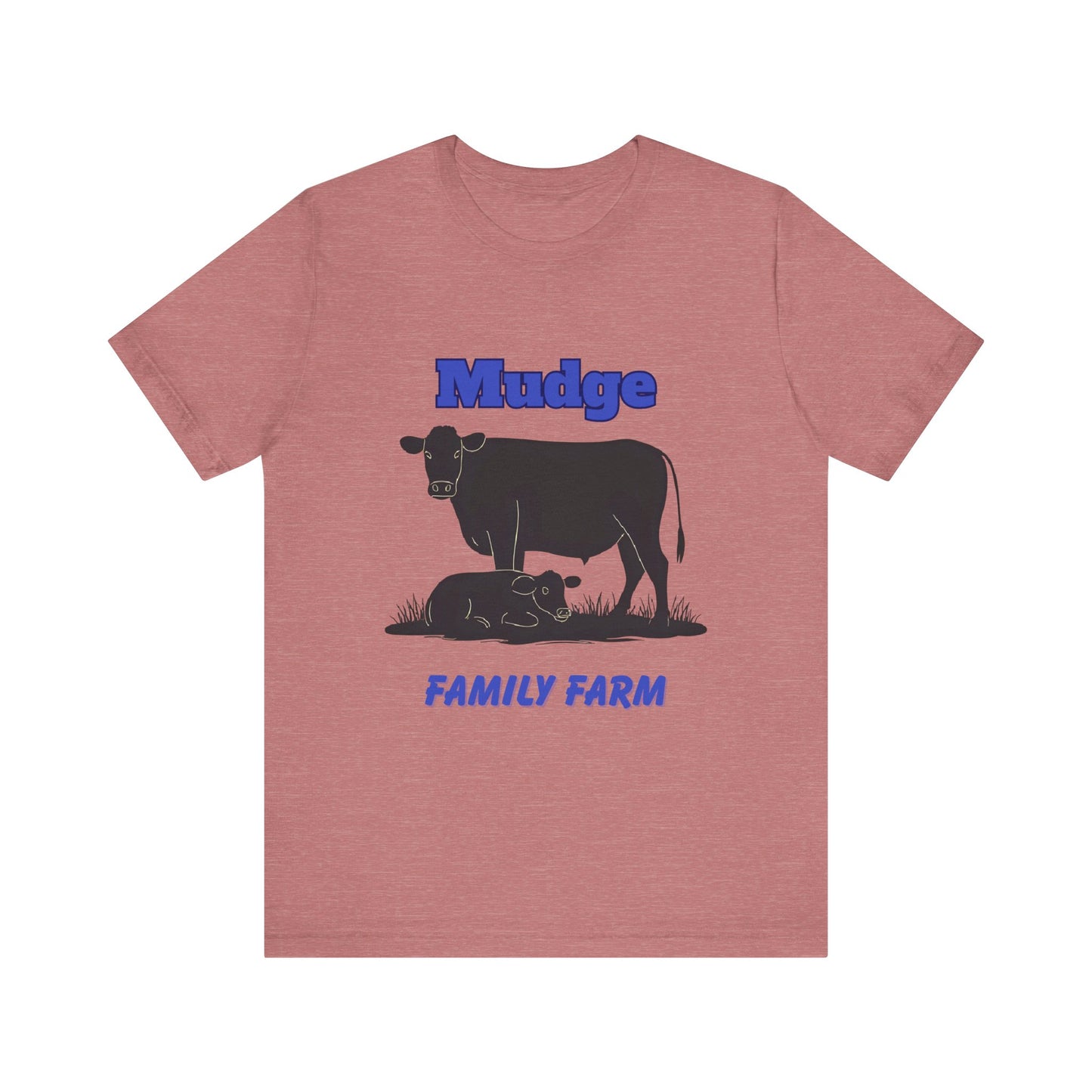Mudge Family Farm Tee - Unisex Jersey Short Sleeve T-Shirt, Farm Life Apparel, Country Style Shirt, Gift for Farmers, Farm Shirt
