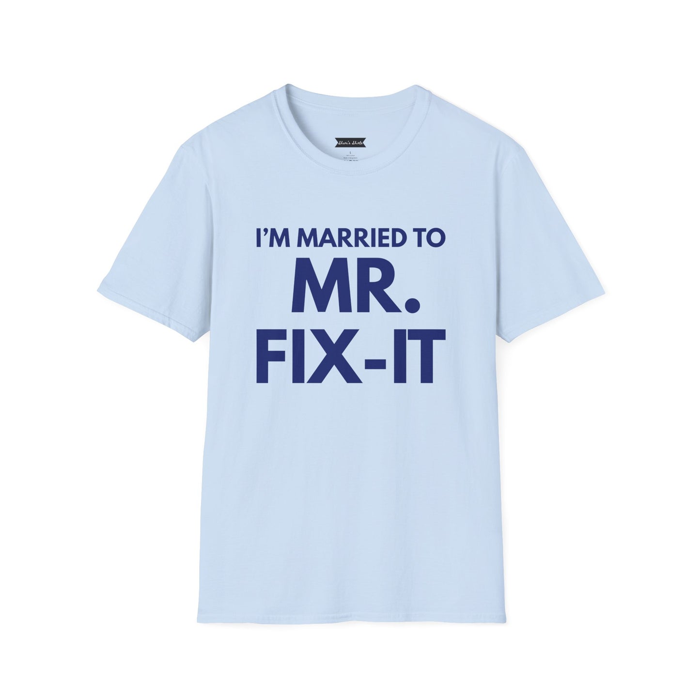 Funny Married to Mr. Fix-It T-Shirt for DIY Lovers