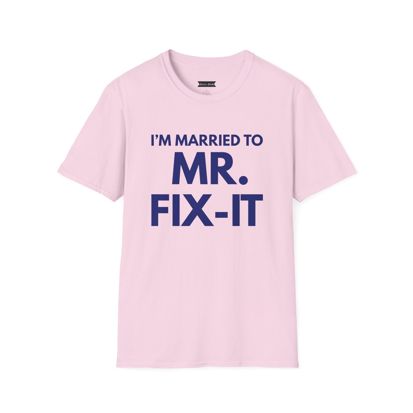 Funny Married to Mr. Fix-It T-Shirt for DIY Lovers