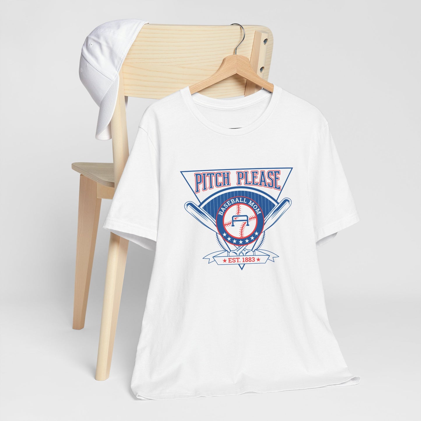 Vintage Baseball Graphic Tee - "Pitch Please" Unisex Jersey Shirt