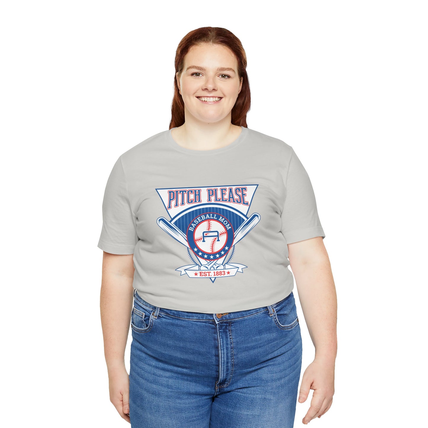 Vintage Baseball Graphic Tee - "Pitch Please" Unisex Jersey Shirt