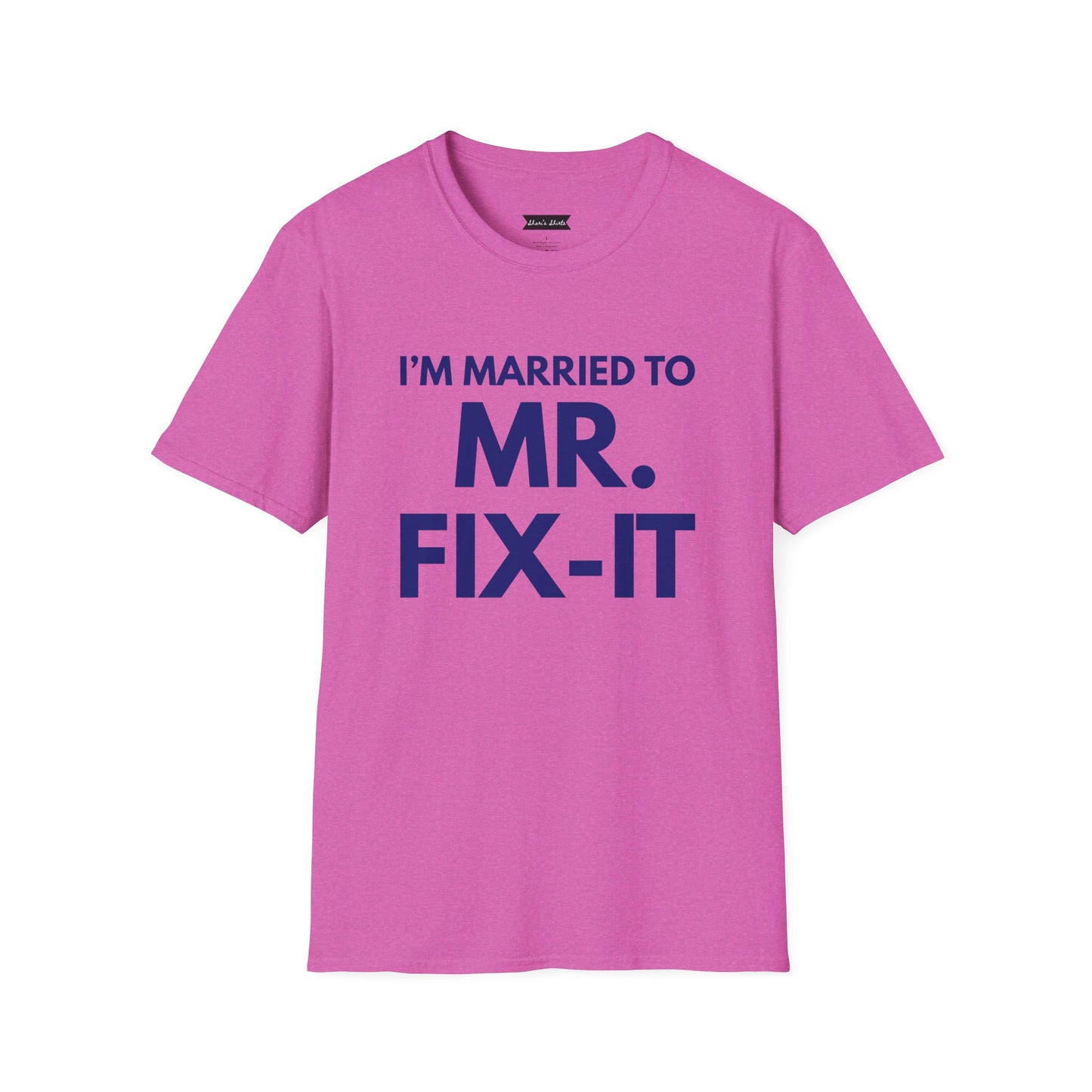 Funny Married to Mr. Fix-It T-Shirt for DIY Lovers