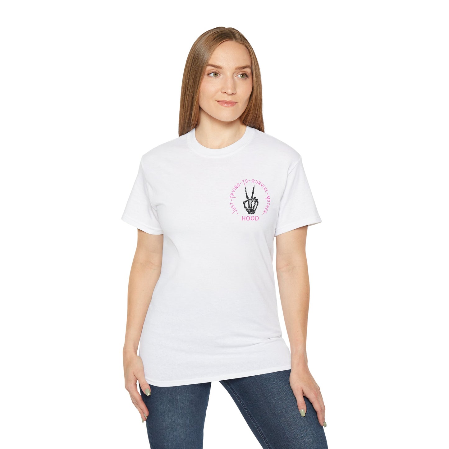 Unisex Ultra Cotton Tee - Straight Outta Patience Graphic Shirt, Fun Casual Wear, Gifts for Friends, Comfortable Everyday Tee, Perfect [...]