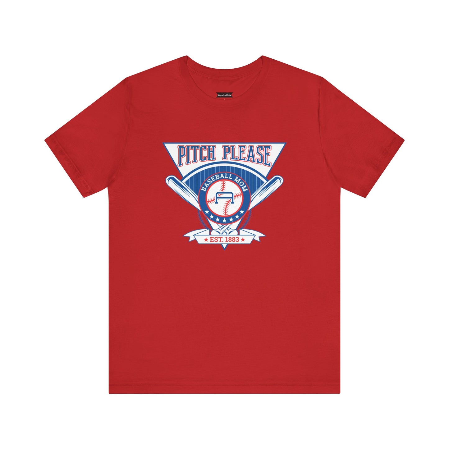 Vintage Baseball Graphic Tee - "Pitch Please" Unisex Jersey Shirt