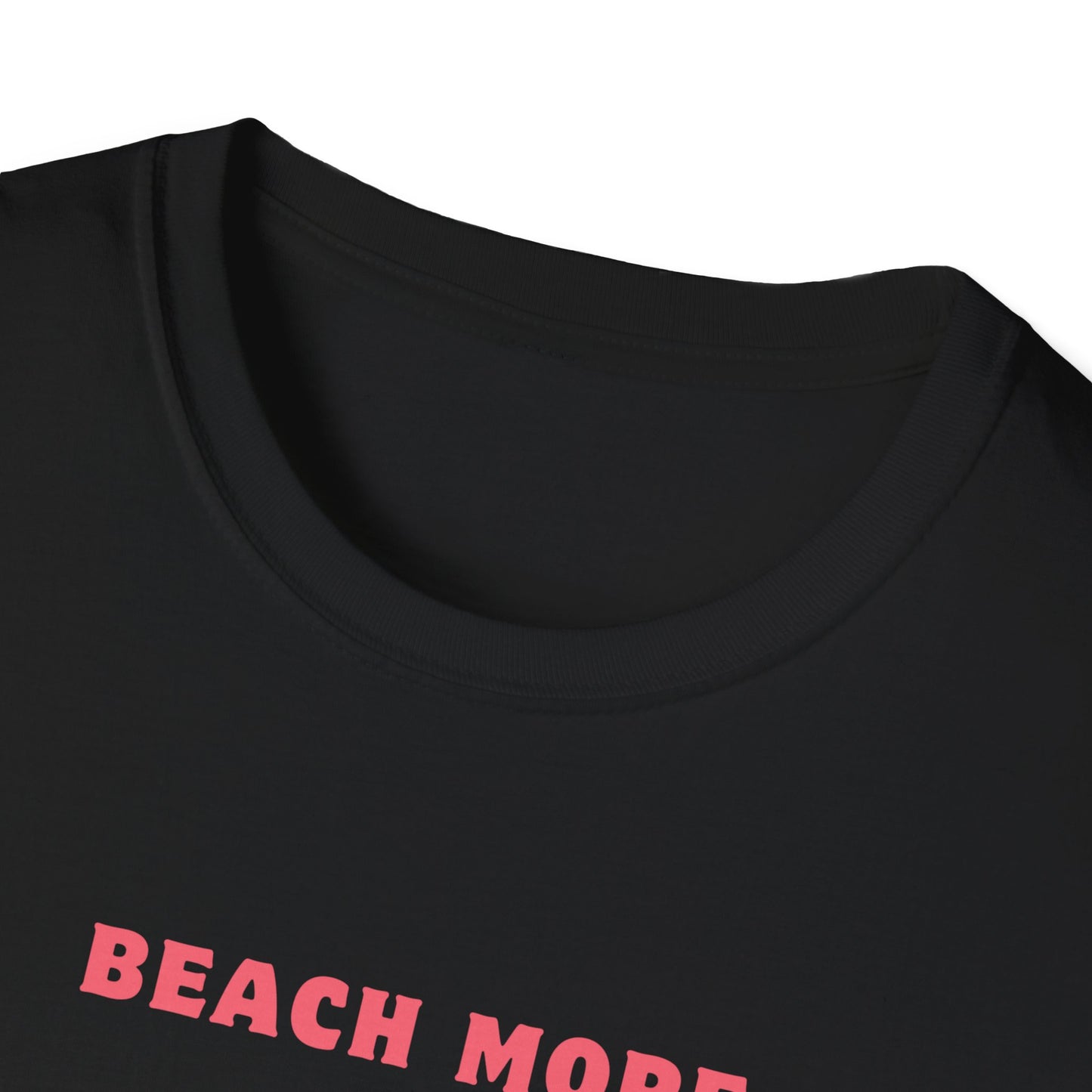 Beach Vibes Graphic T-Shirt - Unisex Beach T-Shirt, Skull Design, Summer Apparel, Gift for Beach Lovers, Casual Wear