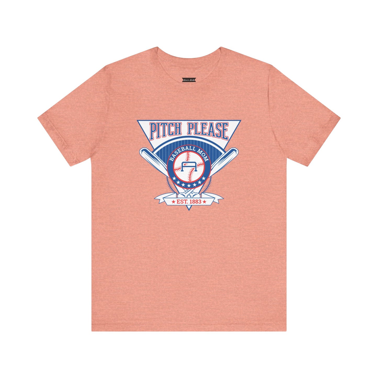 Vintage Baseball Graphic Tee - "Pitch Please" Unisex Jersey Shirt