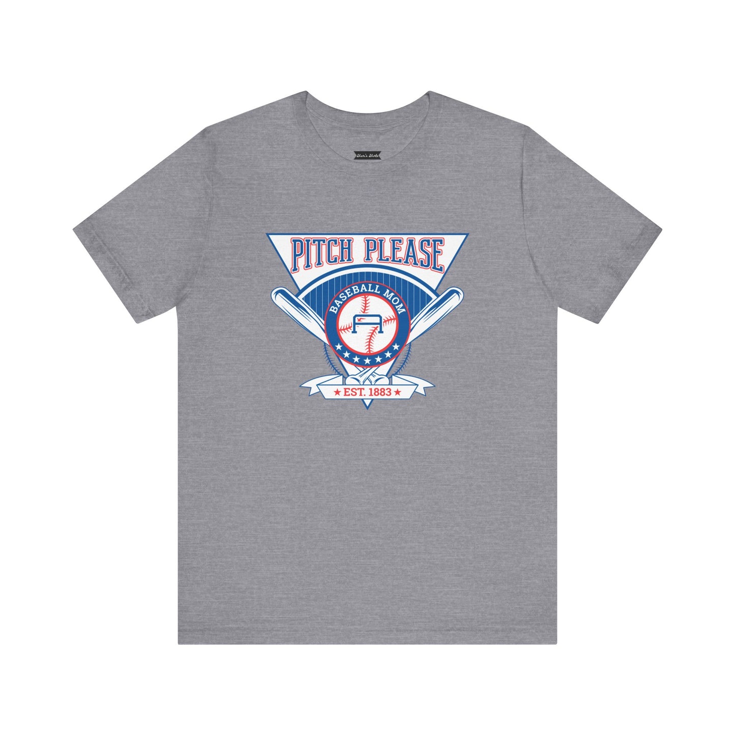Vintage Baseball Graphic Tee - "Pitch Please" Unisex Jersey Shirt
