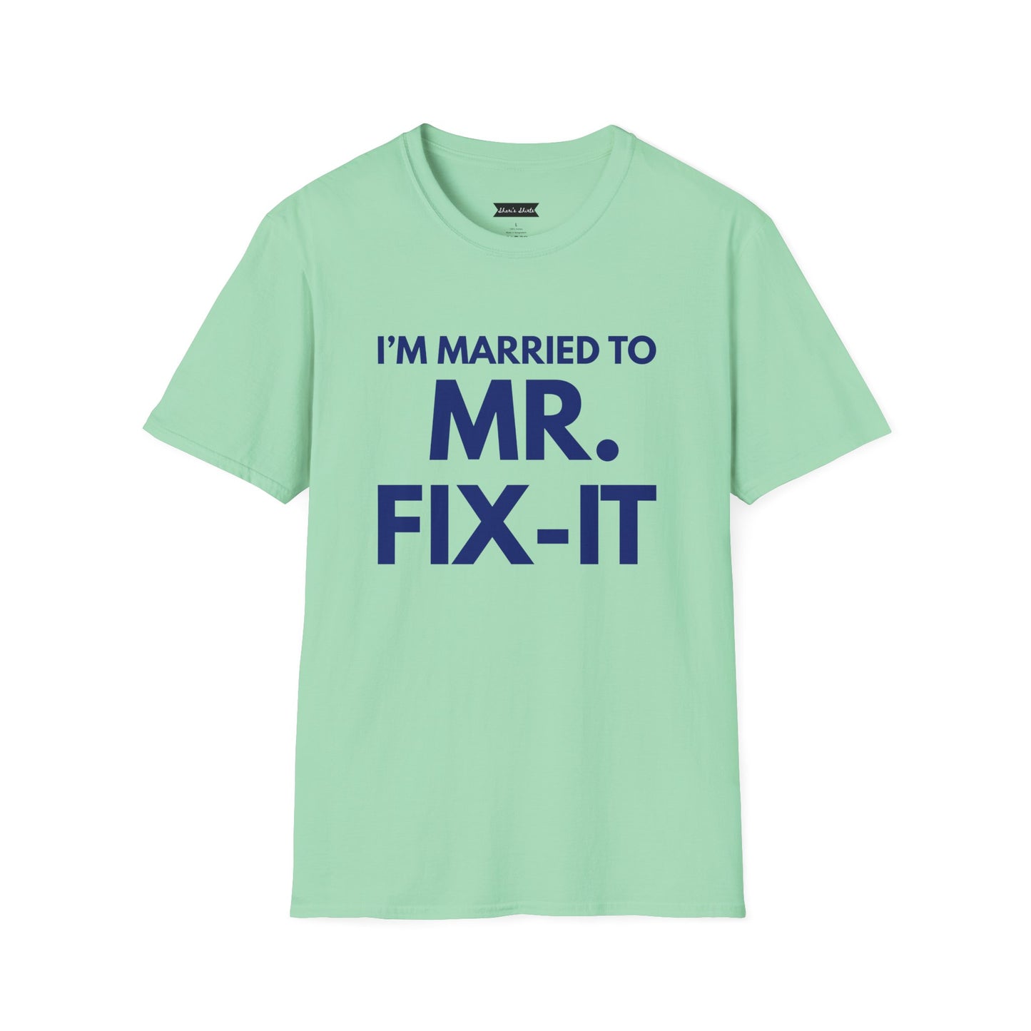 Funny Married to Mr. Fix-It T-Shirt for DIY Lovers