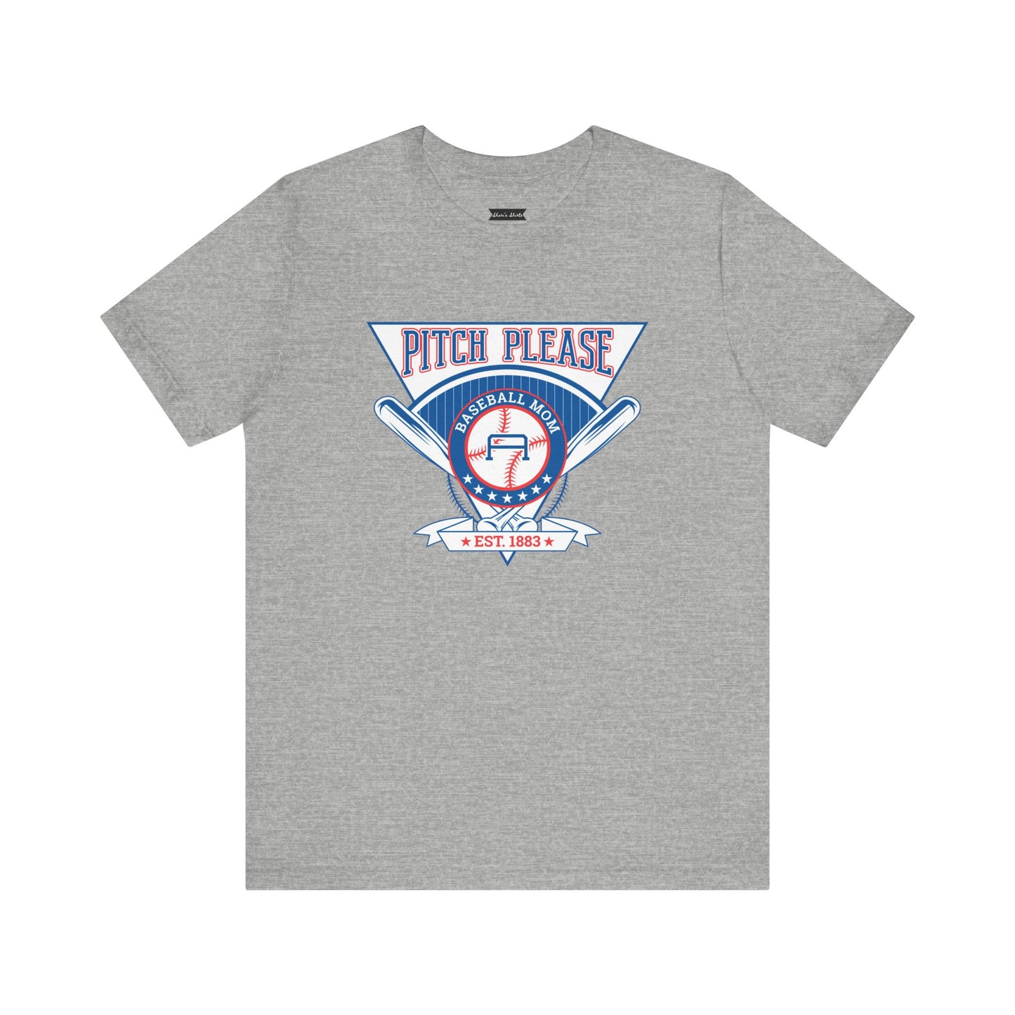 Vintage Baseball Graphic Tee - "Pitch Please" Unisex Jersey Shirt