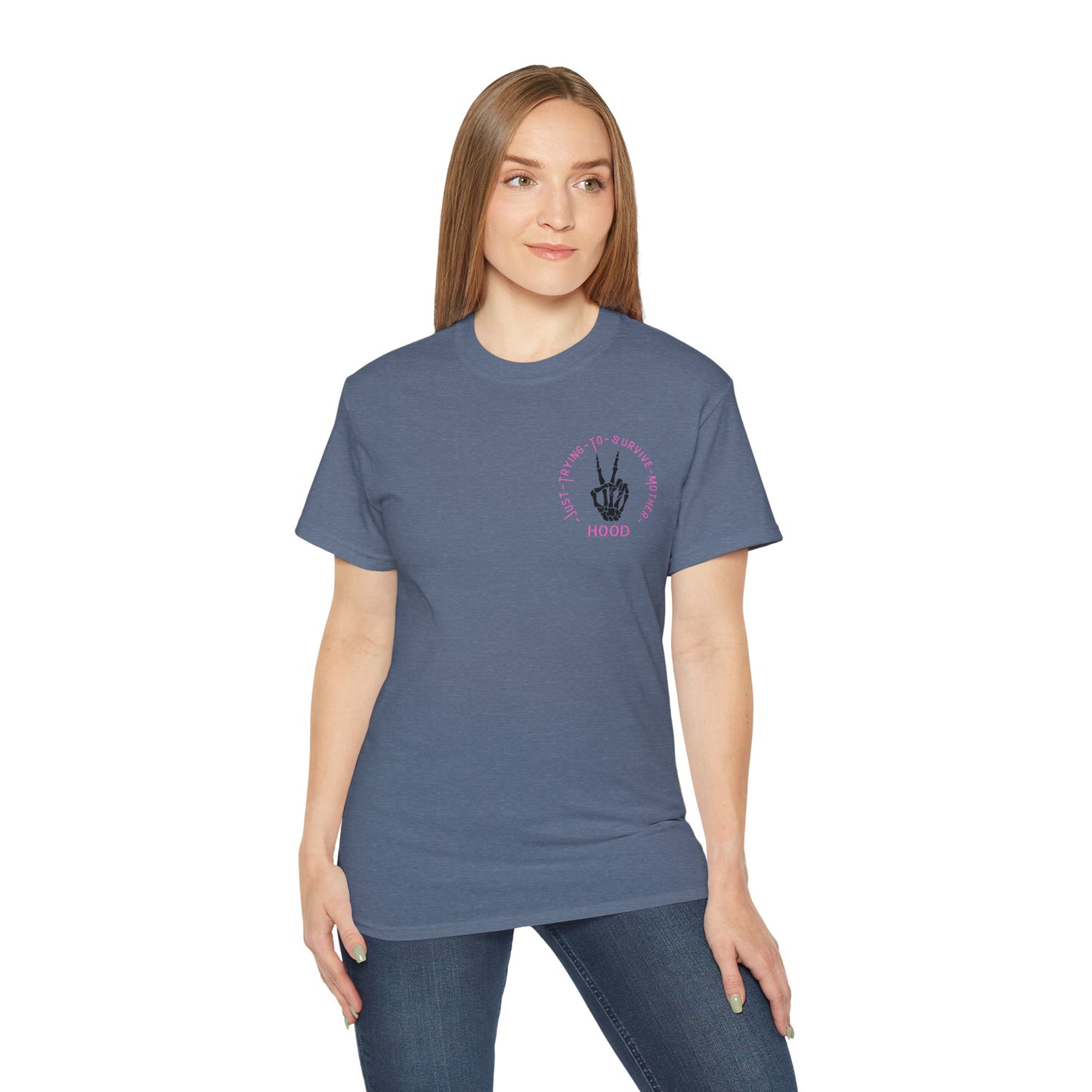 Unisex Ultra Cotton Tee - Straight Outta Patience Graphic Shirt, Fun Casual Wear, Gifts for Friends, Comfortable Everyday Tee, Perfect [...]