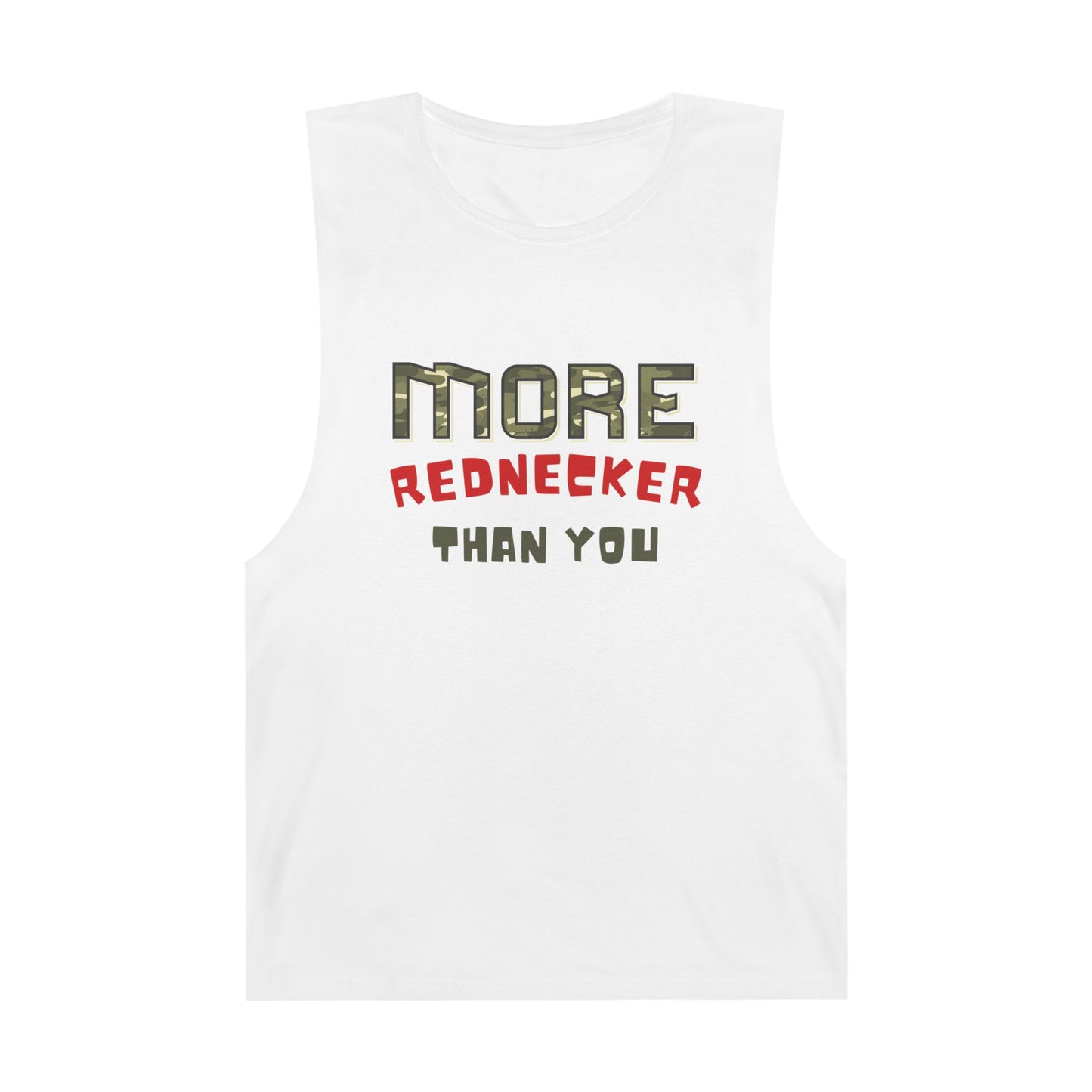 Unisex Rednecker Tank Top | Funny Graphic Sleeveless Shirt | Perfect Gift for Outdoor Lovers, BBQ Fans, Country Music Events
