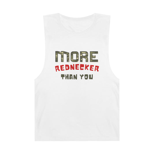 Unisex Rednecker Tank Top | Funny Graphic Sleeveless Shirt | Perfect Gift for Outdoor Lovers, BBQ Fans, Country Music Events