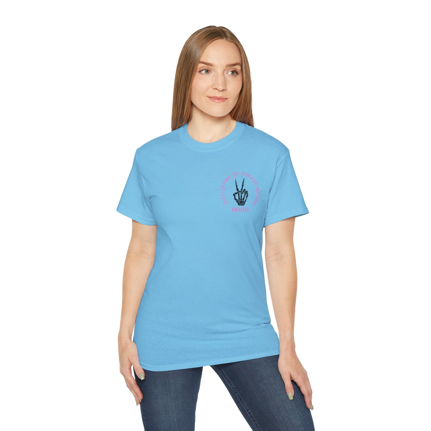 Unisex Ultra Cotton Tee - Straight Outta Patience Graphic Shirt, Fun Casual Wear, Gifts for Friends, Comfortable Everyday Tee, Perfect [...]