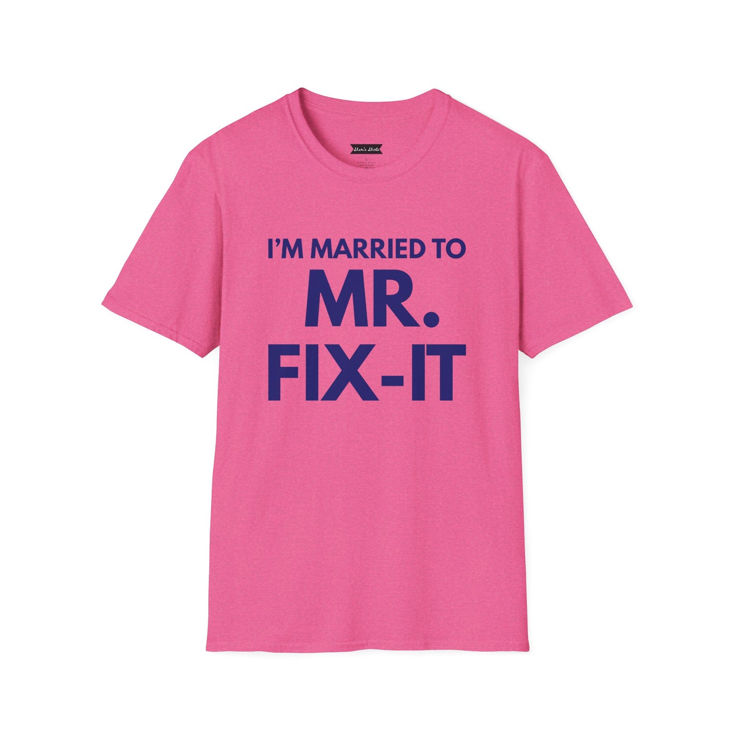 Funny Married to Mr. Fix-It T-Shirt for DIY Lovers