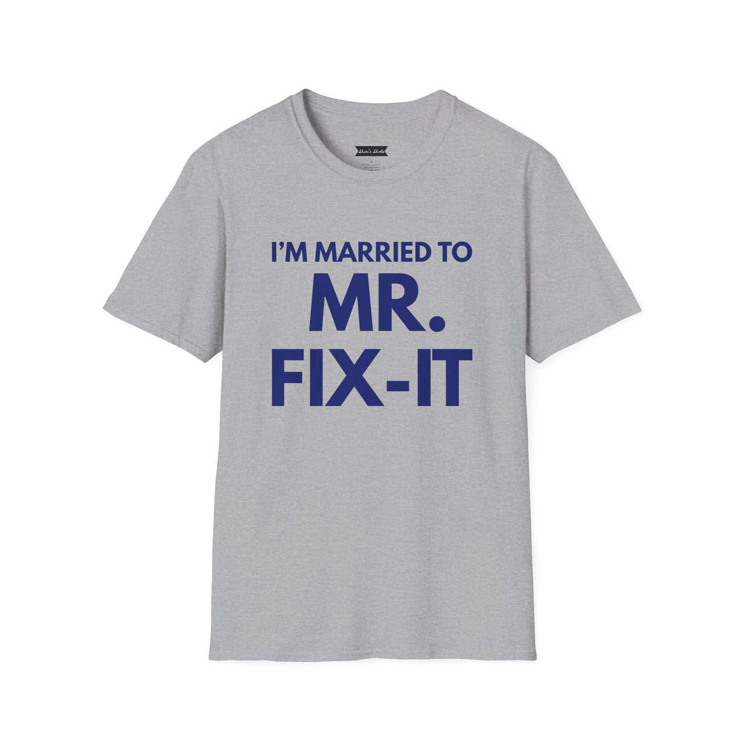 Funny Married to Mr. Fix-It T-Shirt for DIY Lovers