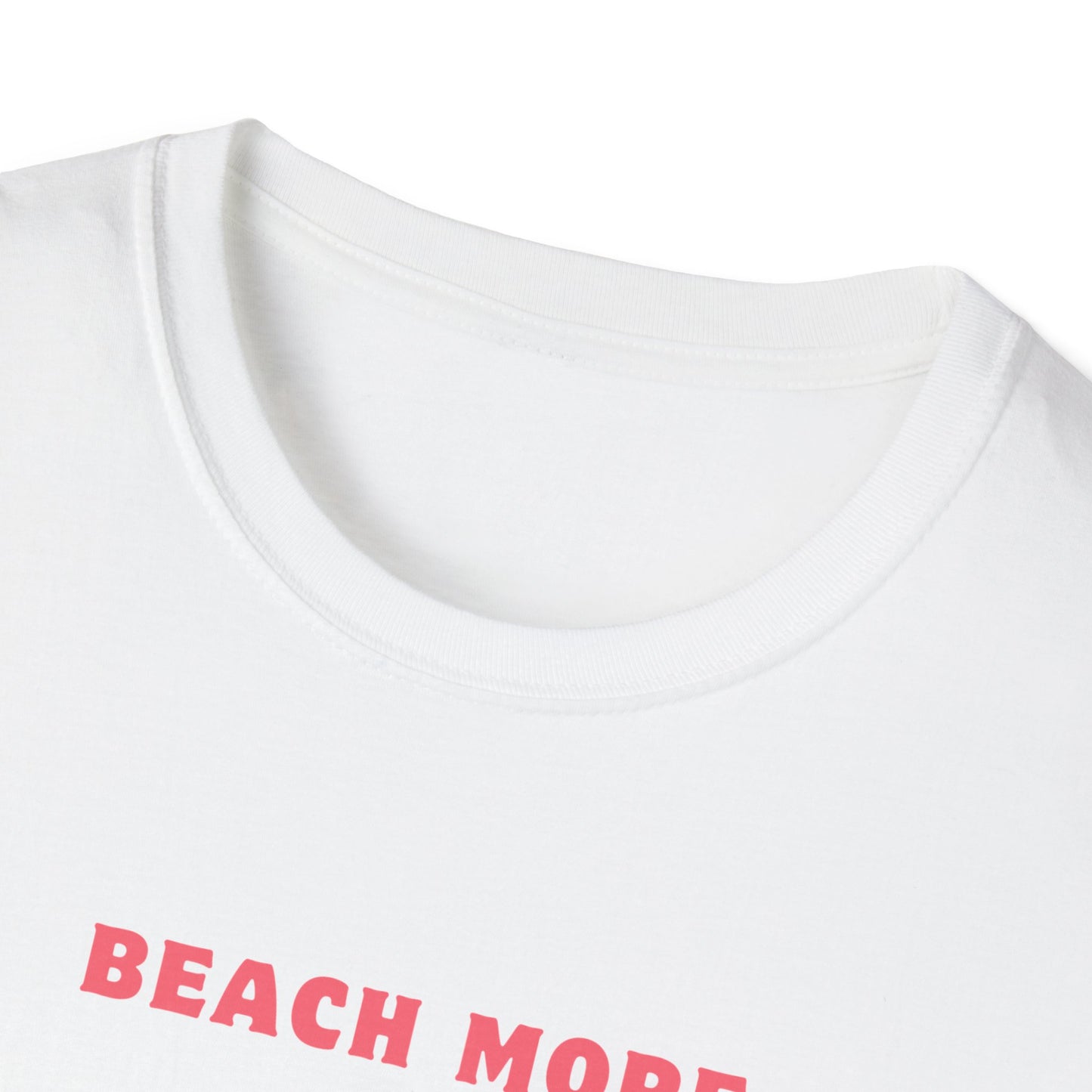 Beach Vibes Graphic T-Shirt - Unisex Beach T-Shirt, Skull Design, Summer Apparel, Gift for Beach Lovers, Casual Wear
